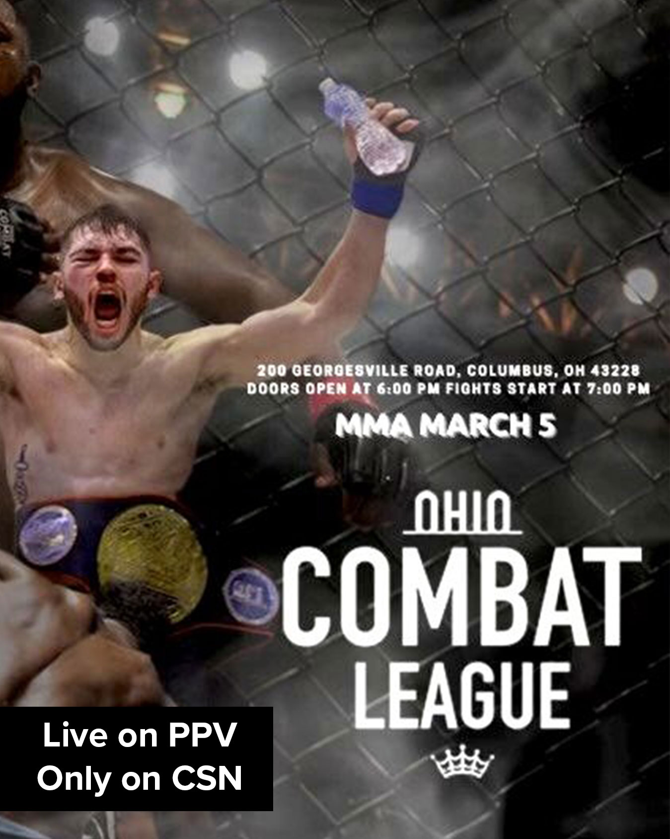 Ohio Combat League 18: Harrell vs Ramirez Live on Combat Sports Now