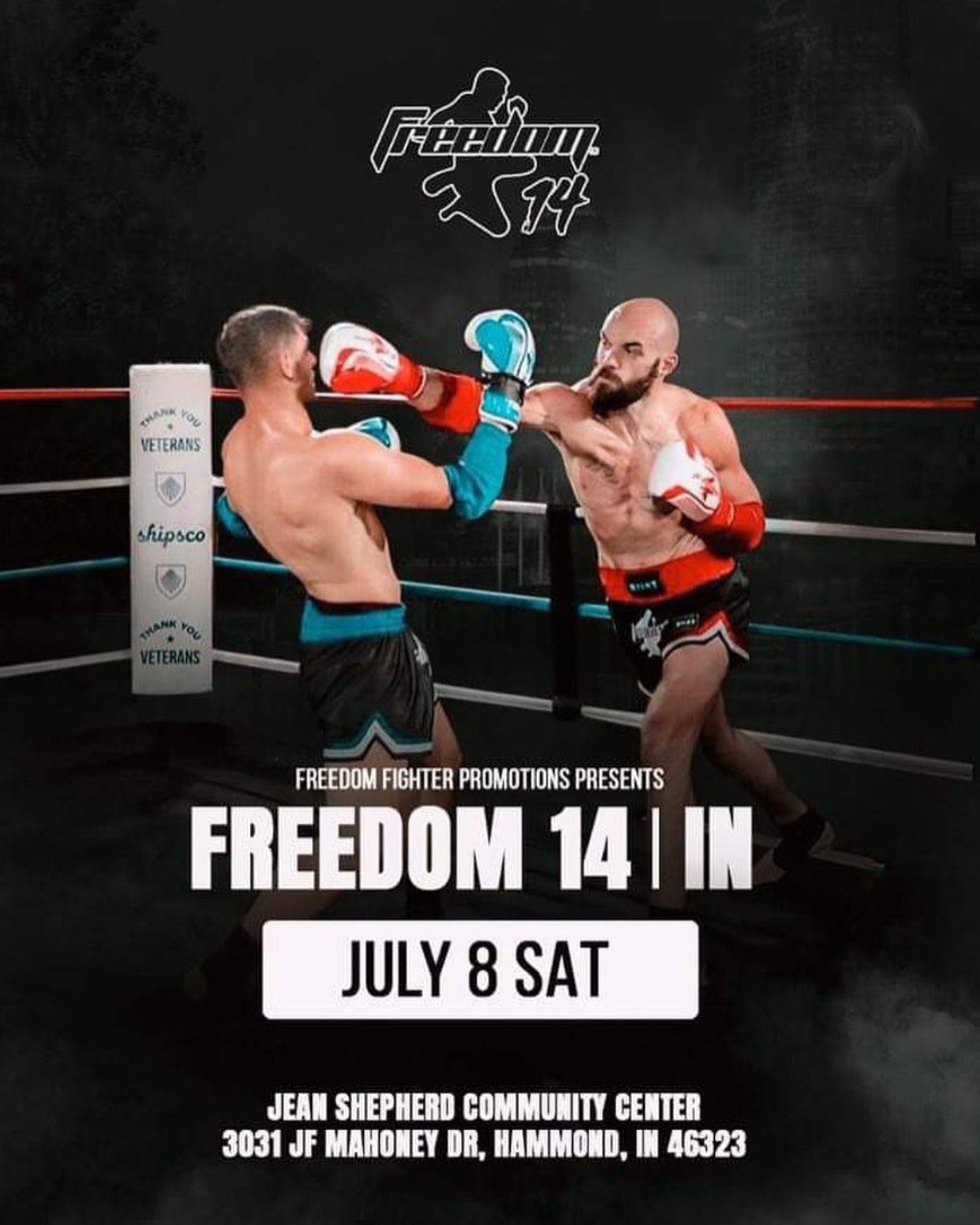 FCLTV Freedom 14 Live on Combat Sports Now