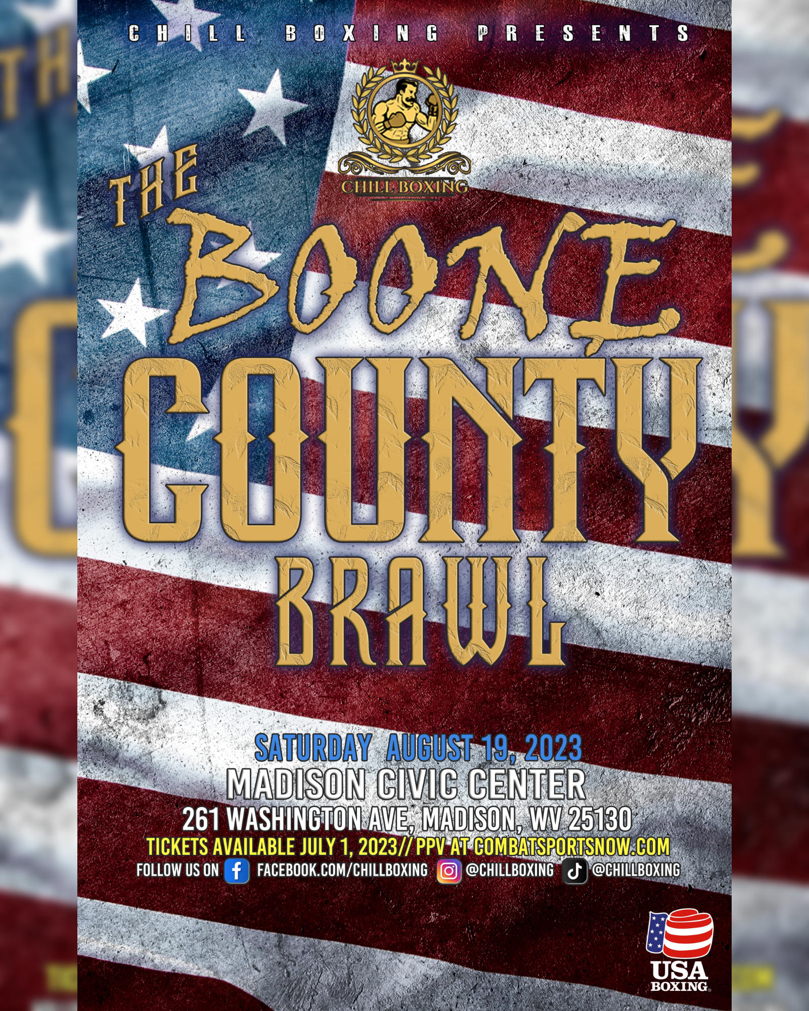 Boone County Brawl Live on Combat Sports Now