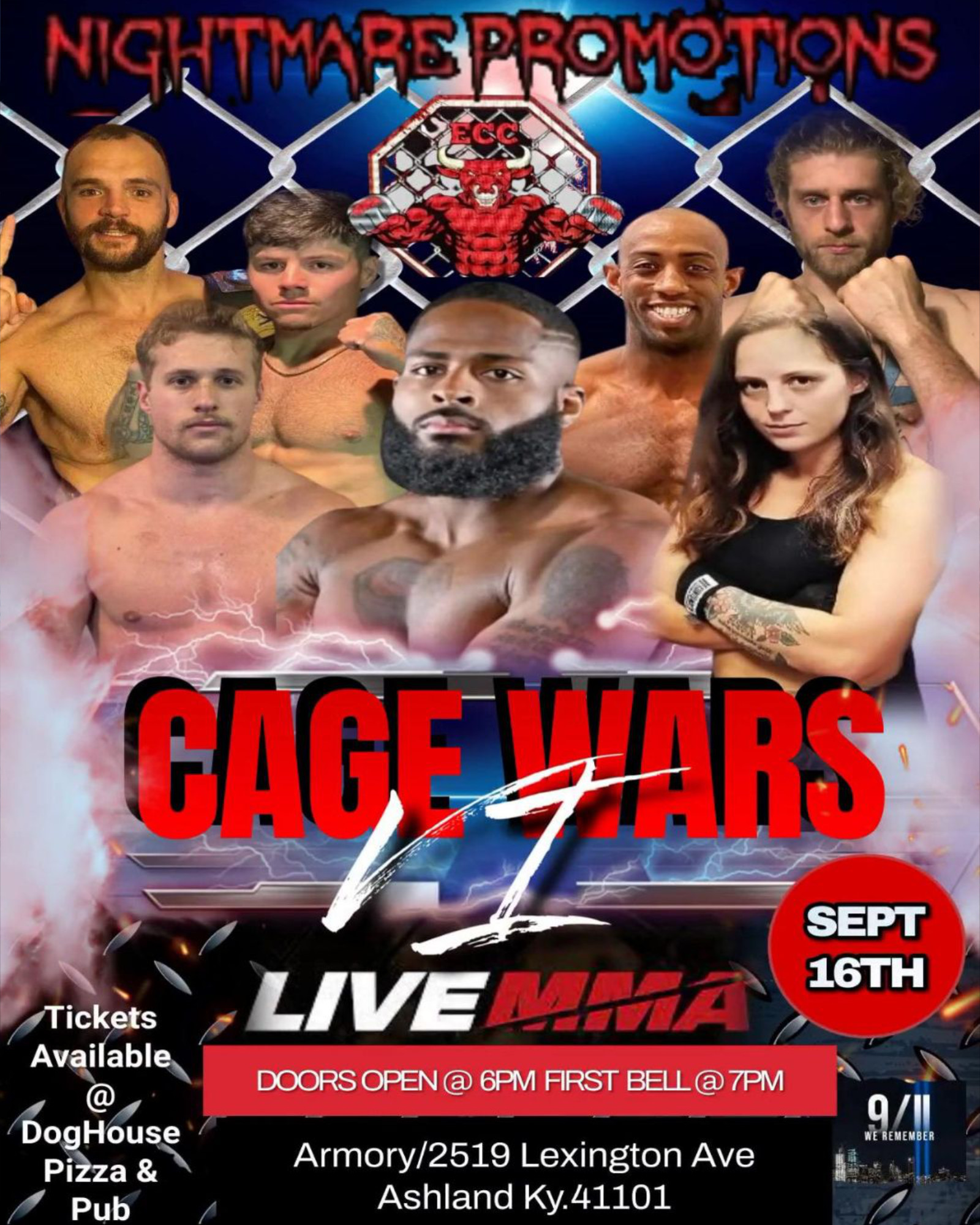 ECC Cage Wars 6 Live on Combat Sports Now