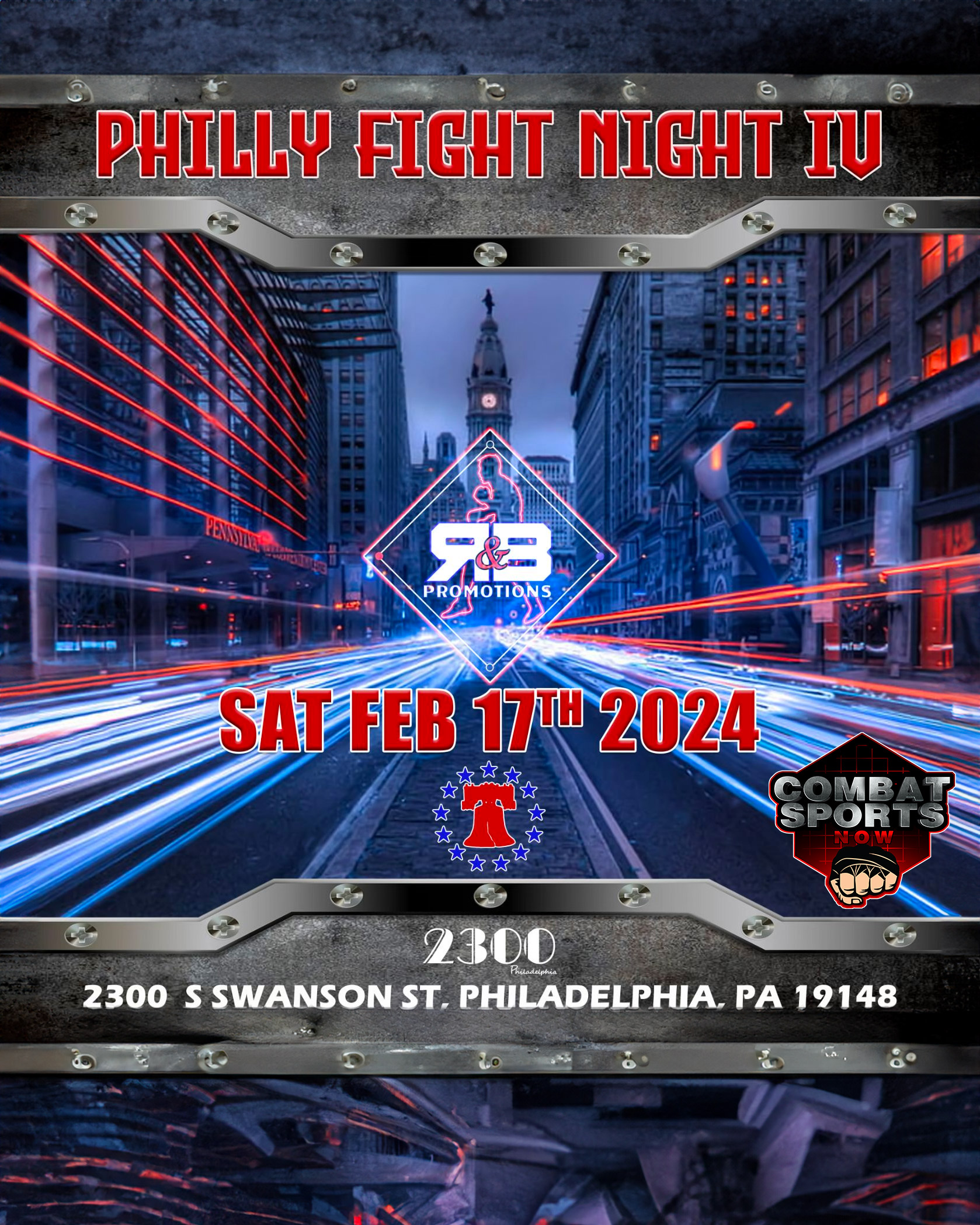 Watch Philly Fight Night 4 on Combat Sports Now
