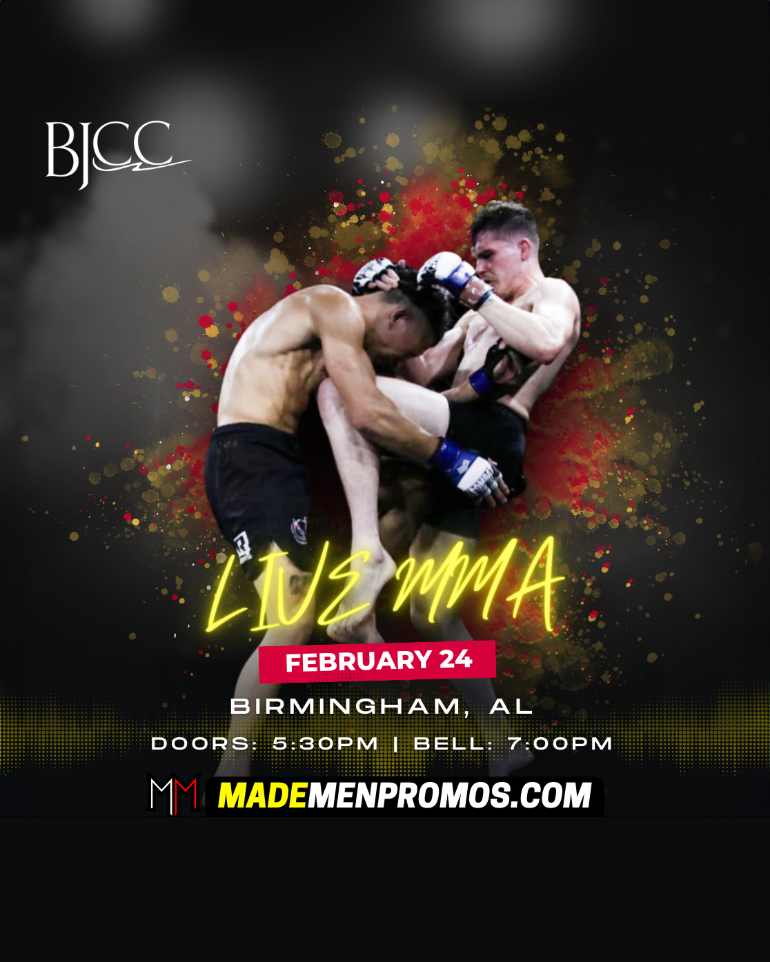 Watch Live MMA at Birmingham on Combat Sports Now