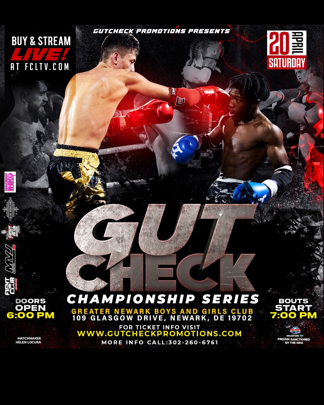 FCLTV Gut Check Promotions Championship Series 2 Live on Combat Sports Now