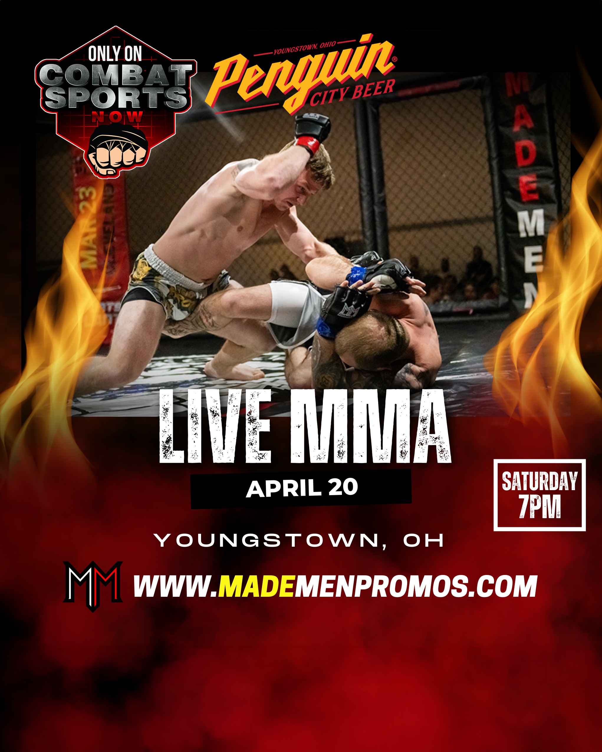 Watch Live MMA at Penguin City Brewing Company 3 on Combat Sports Now