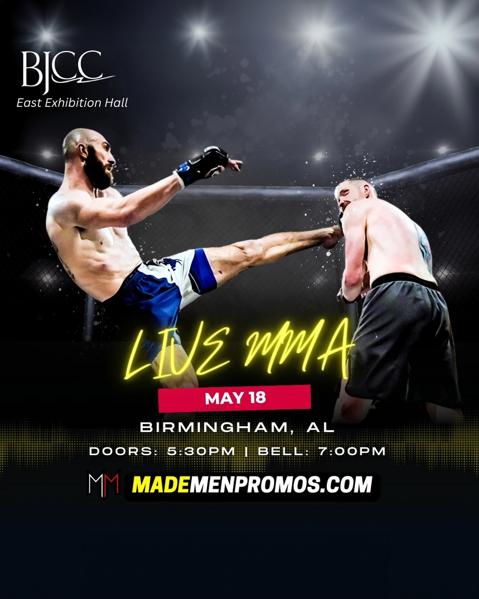 Watch Live MMA at Birmingham 2 on Combat Sports Now