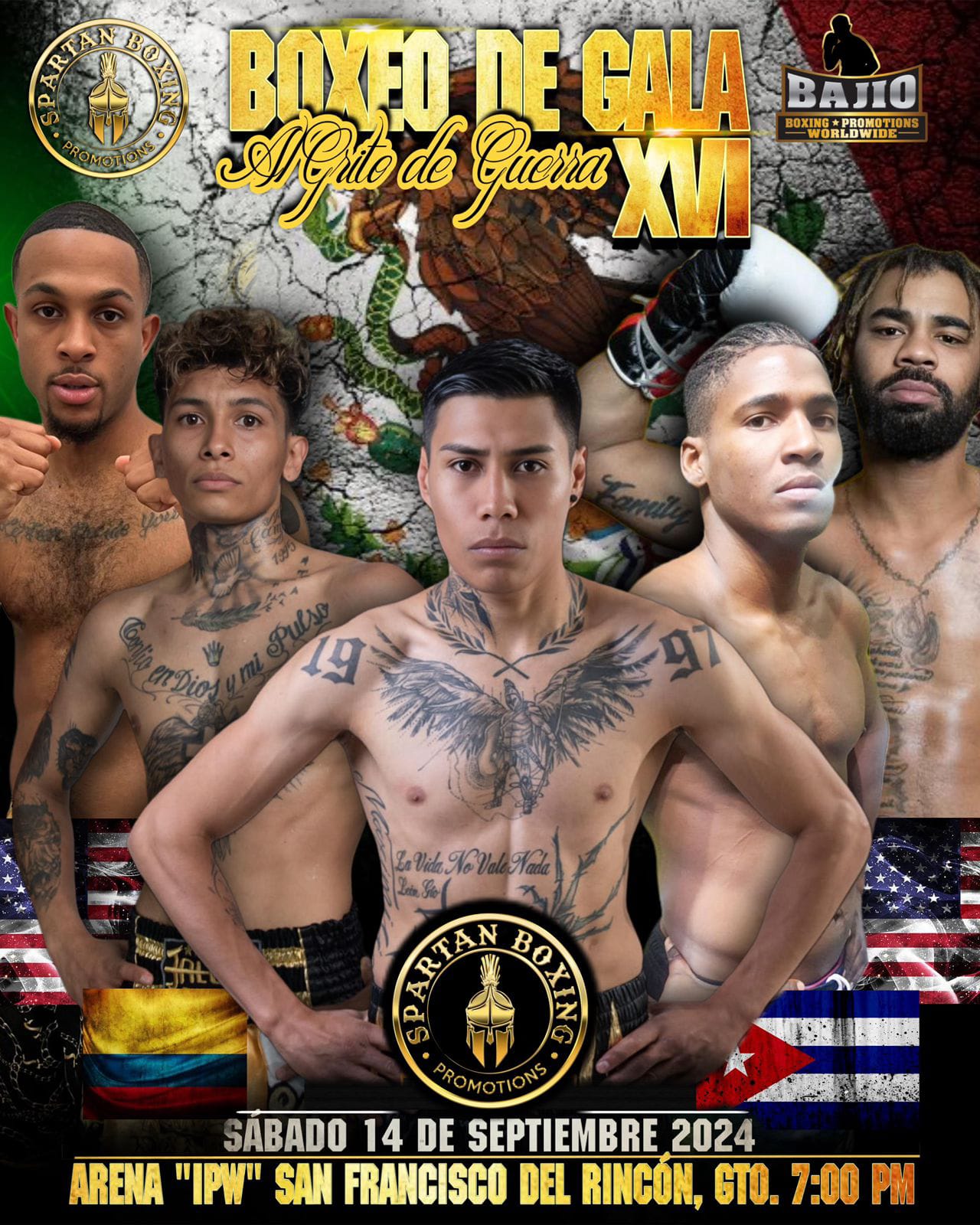 Boxeo de Gala XVI Live on Combat Sports Now