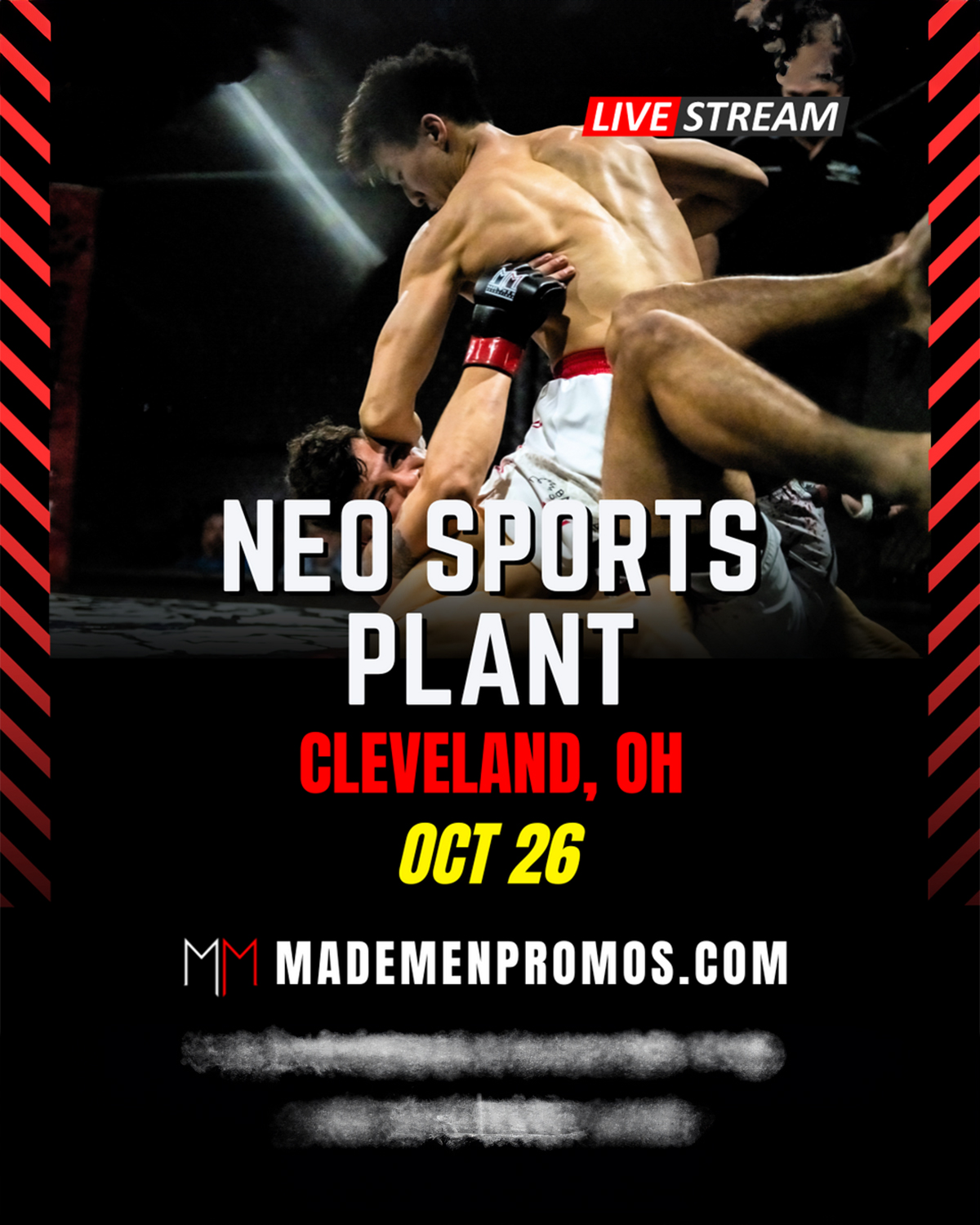 Watch Live MMA at NEO Sports Plant 4 on Combat Sports Now