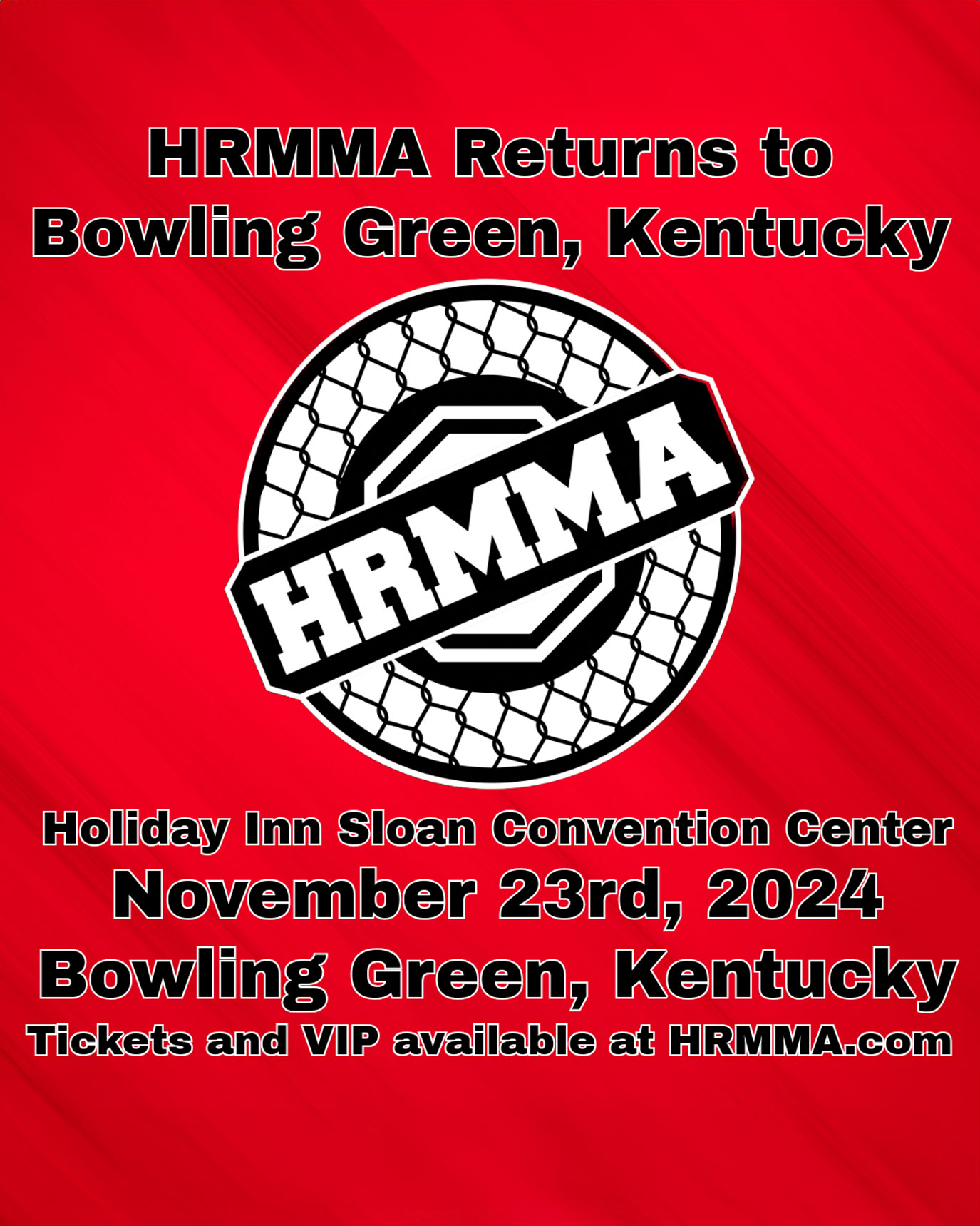 HRMMA Returns to Bowling Green, KY Live on Combat Sports Now