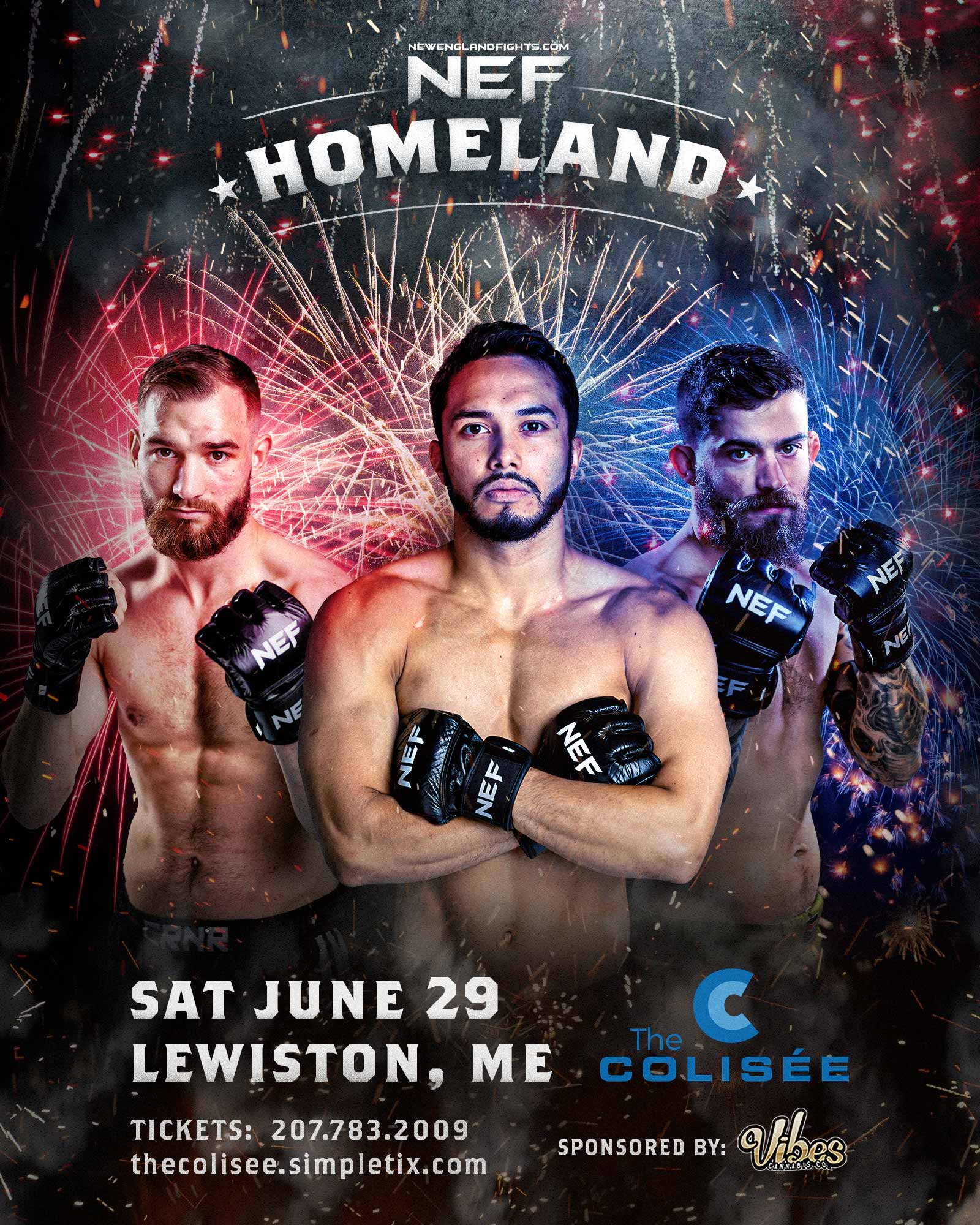 Watch New England Fights 58 on Combat Sports Now