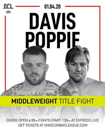 Ohio Combat League 5 : Davis vs Poppie Live on Combat Sports Now
