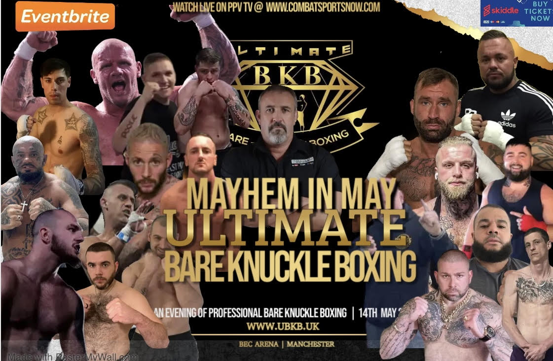 UBKB Mayhem in May Live on Combat Sports Now